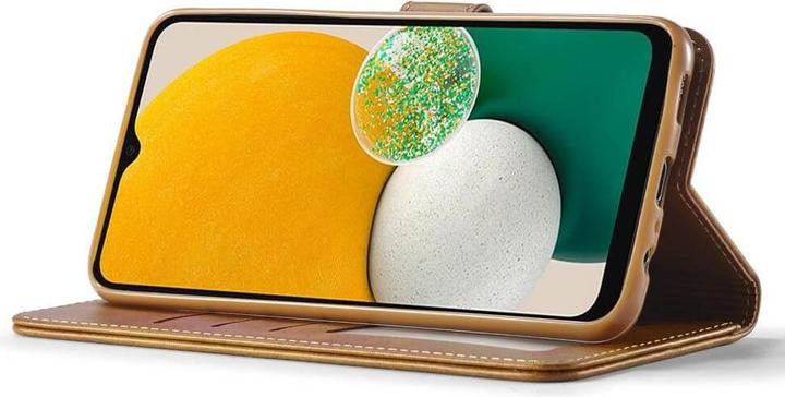Image du produit LC.Imeeke Galaxy A15 - Etui en cuir marron clair (Samsung Galaxy A15)