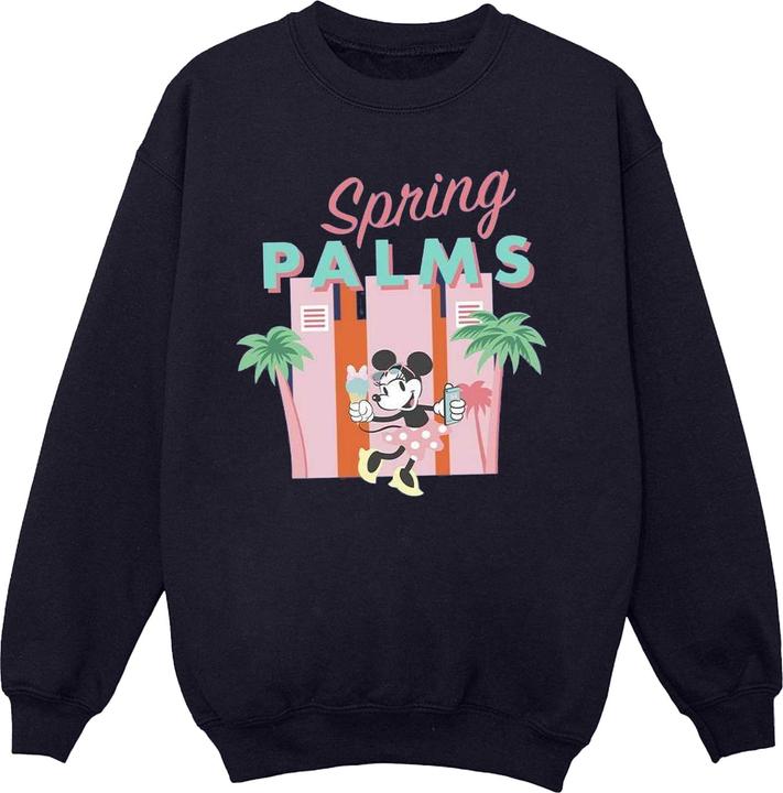 Disney Minnie Mouse Spring Palms Sweatshirt (S)