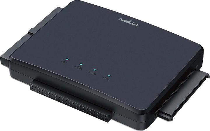 Produktbild Nedis Festplatten-Adapter | USB 3.2 Gen1 | 2.5 / 3.5 " | IDE + SATA | Netzstromversorgung