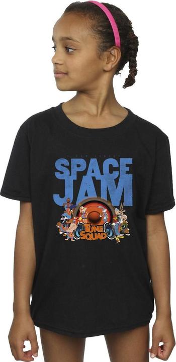 Actual product image Space Jam Girls Tune Squad Cotton T-Shirt (140, 146)