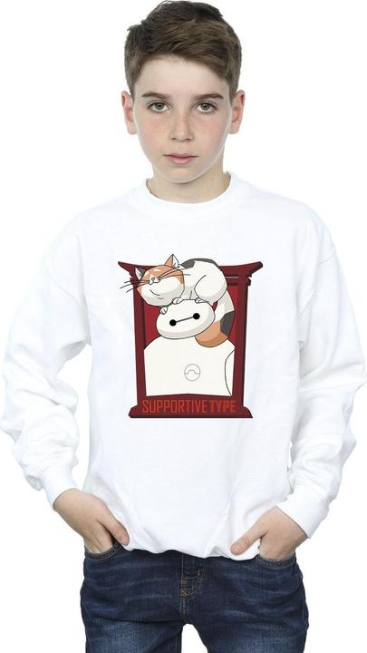Actual product image Disney Boys Big Hero 6 Baymax Frame Support Sweatshirt (140, 146)