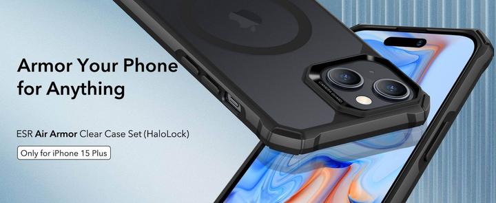 Actual product image ESR Air Armor Case (Apple iPhone 15 Plus)