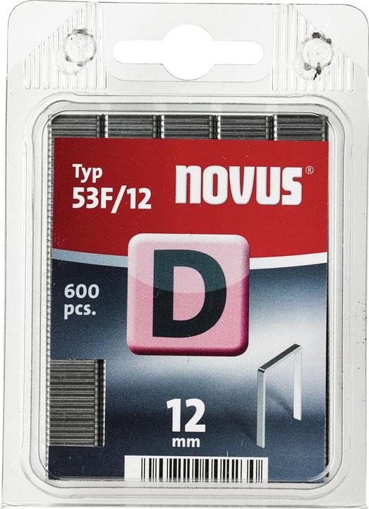 Image du produit Novus Agrafes à fil plat D
