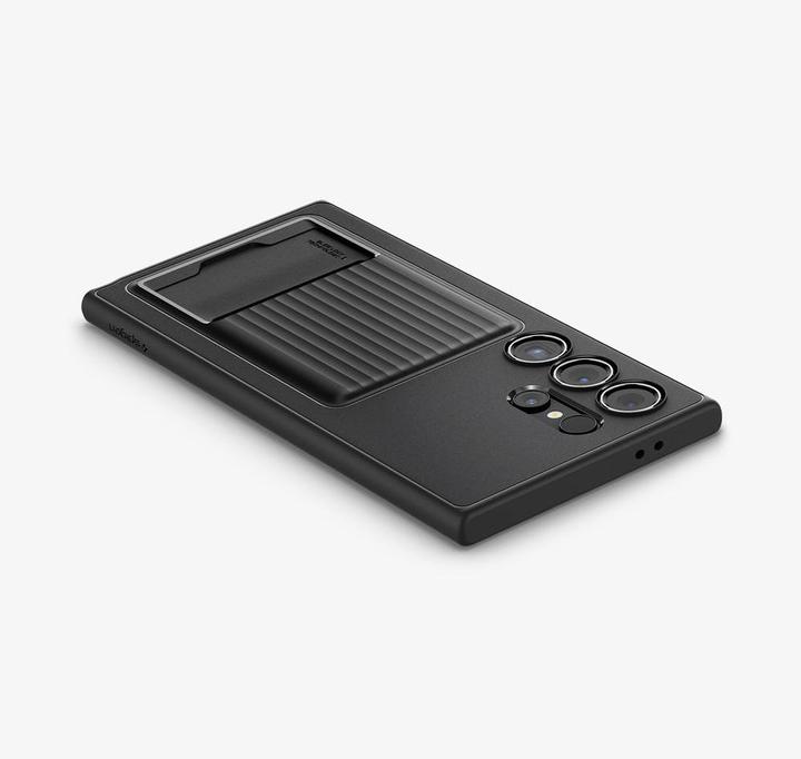 Actual product image Spigen Liquid Slot Galaxy S24 Ultra Case Matte Black (Samsung Galaxy S24 Ultra)
