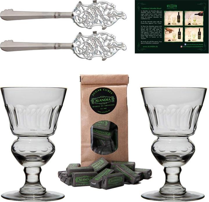 Produktbild Alandia Absinth Zubehör Set Premium