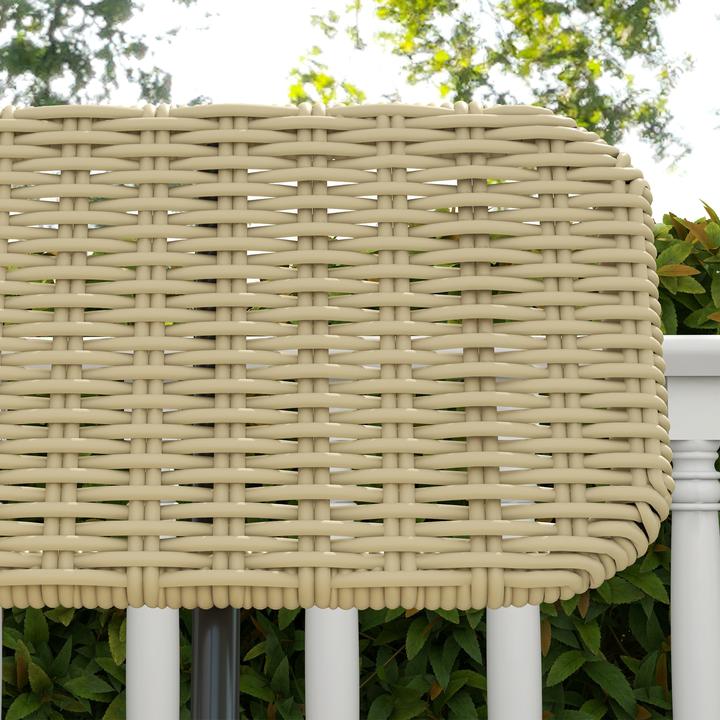 Actual product image Outsunny Garden bench with rattan look
