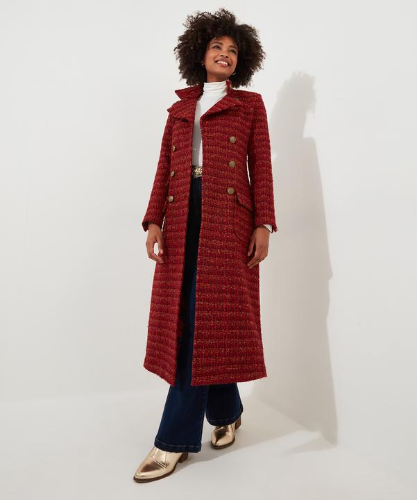 Immagine prodotto Joe Browns Maxi cappotto doppiopetto in tweed PETITE (44)