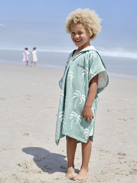Image du produit Vertbaudet Poncho de bain enfant en coton recyclé, personnalisable (104)
