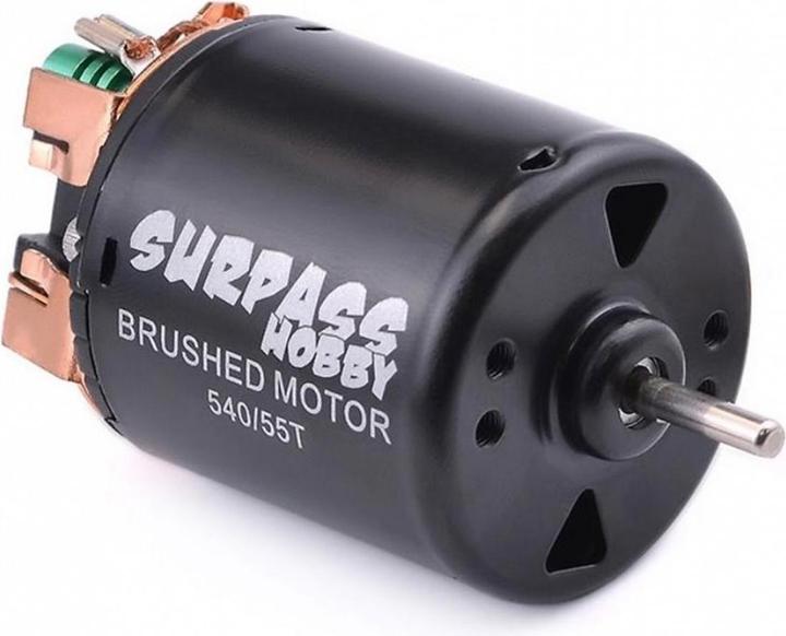 Actual product image Surpass Hobby Brushed Motor Surpass 540 27T 3-Slot, 21000 RPM