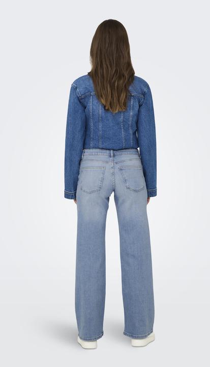 Produktbild Only ONLJUDY Niedrige Taille Gerade geschnitten Jeans Jeans mit weitem Bein (W27/L32)