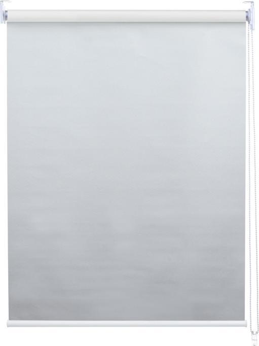 Actual product image Swisshandel24 Roller blind 60x160cm white, window roller blind side draught blind, sun protection blackout opaque (60 x 160 cm)