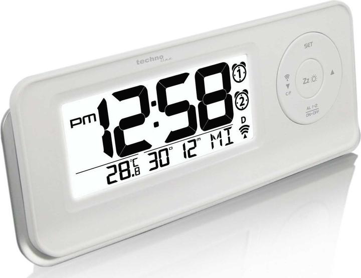 Actual product image Technoline LED radio controlled alarm clock WT 498 S