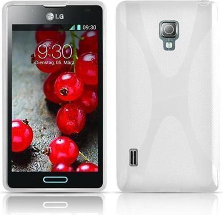 Produktbild Cadorabo TPU X-Line Cover (LG Optimus L7)