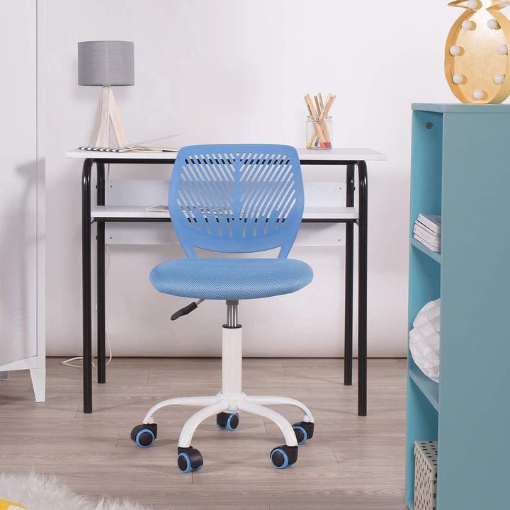 Image du produit LeMonde Chaise de bureau réglable en bleu