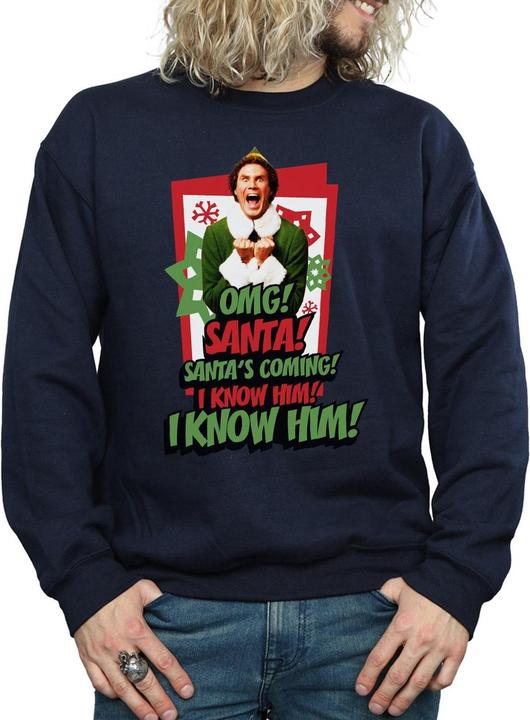 Immagine prodotto Elf OMG Santa Felpa Uomo (3XL)