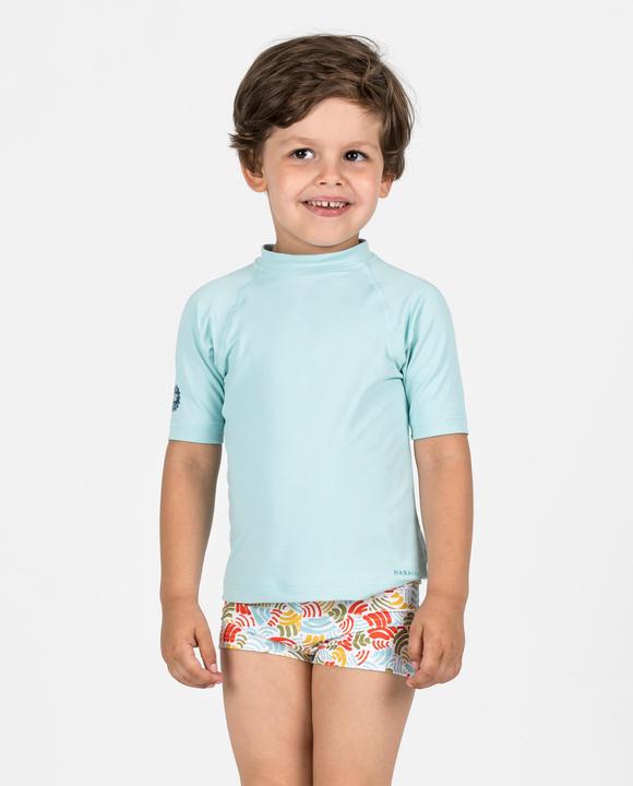 Produktbild Nabaiji Badehose Boxer Baby/Kinder - Titou Zag weiss (102)