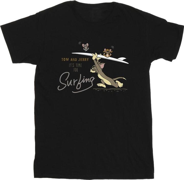 Immagine prodotto Tom & Jerry It's Time For Surfing Maglietta Uomo (S)