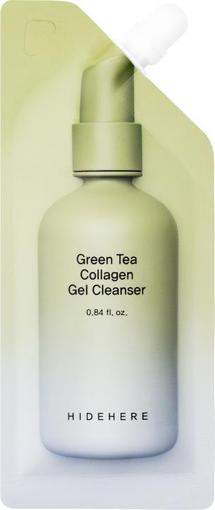 Hidehere Green Tea Collagen Gel Cleanser 25ml (Gel, 25 ml)