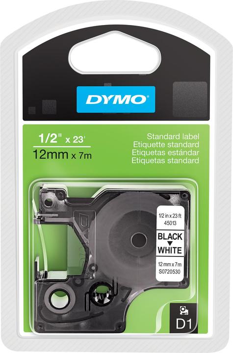 Productafbeelding Dymo S0720530 (1.20 cm, Zwart, Wit)