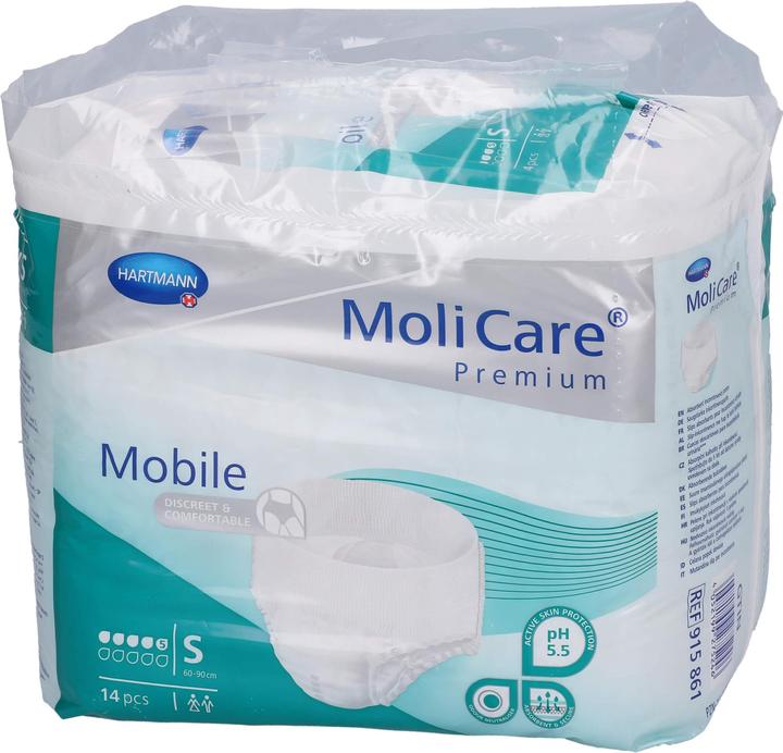 Actual product image MoliCare Mobile 5 Incontinence Pants (14 x, S)