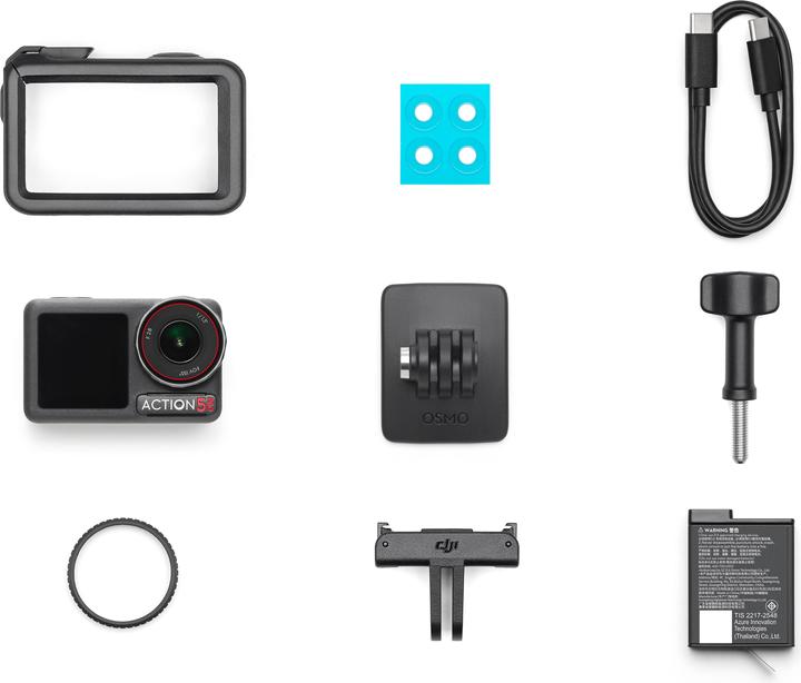 Actual product image DJI Osmo Action 5 Pro Standard Combo (120p, Wi-Fi, Bluetooth)