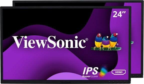 Actual product image Viewsonic VG Series VG2448 H2 DUAL (1920 x 1080 pixels, 24")