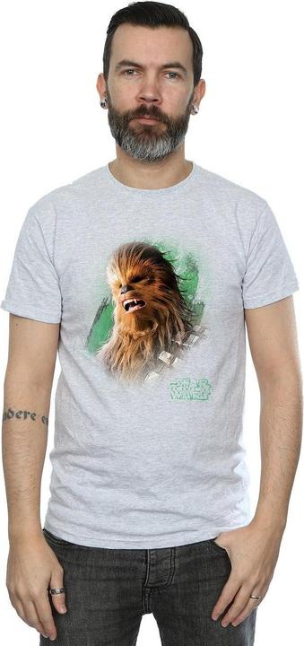 Image du produit Star Wars - T-shirt THE LAST JEDI CHEWBACCA BRUSHED - Homme (S)