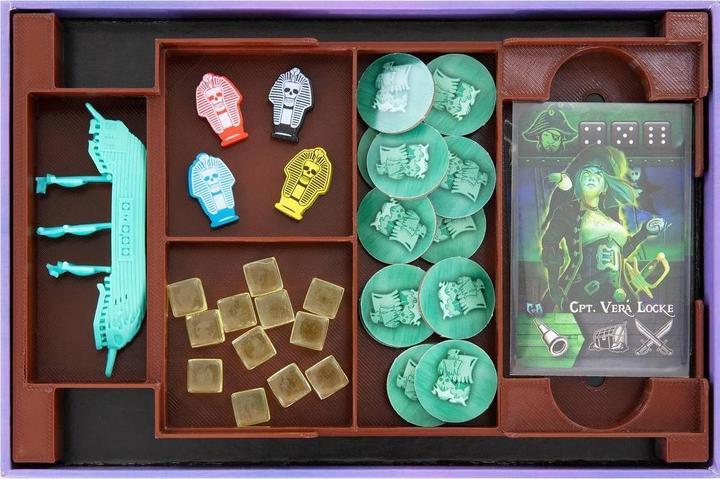 Produktbild Feldherr 62237 - Organizer für Tiny Epic Pirates: Curse of Amdiak - Brettspielbox (Kunststoff)