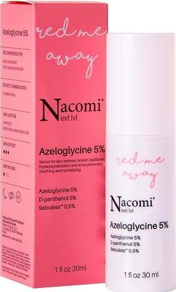 Actual product image Nacomi Next Level Azeloglycine 5% soothing face serum for capillary skin 30ml (30 ml)
