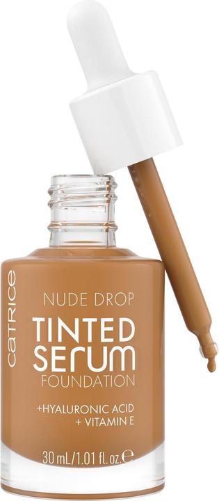 Actual product image Catrice Nude Drop Tinted Serum Foundation (080W)