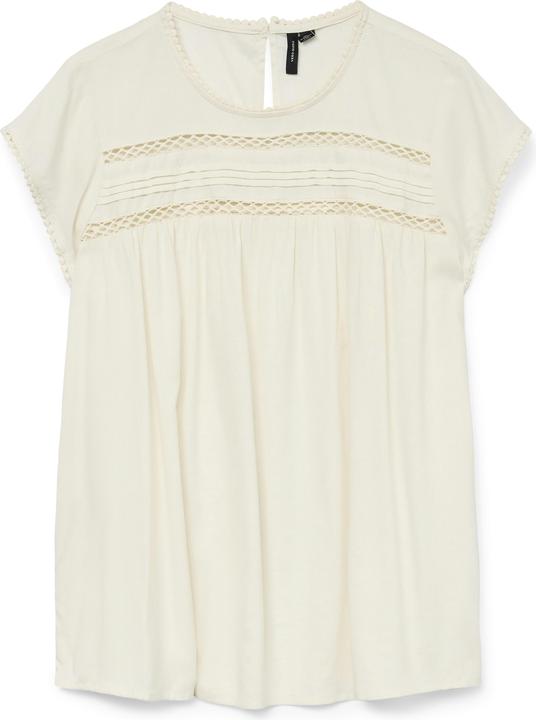Vero Moda Top in pizzo con maniche corte