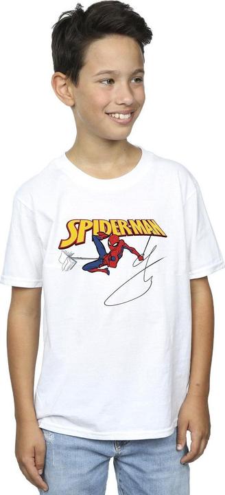 Image du produit - T-shirt SPIDER-MAN WITH A BOOK - Garçon (152, 158)
