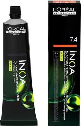 Produktbild L'Oréal Professionnel INOA coloration d'oxydation sans ammonia #7,4 60 gr (Kupferblond)