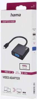 Produktbild Hama Mini DisplayPort — VGA (Mini DP, VGA, 1 cm)