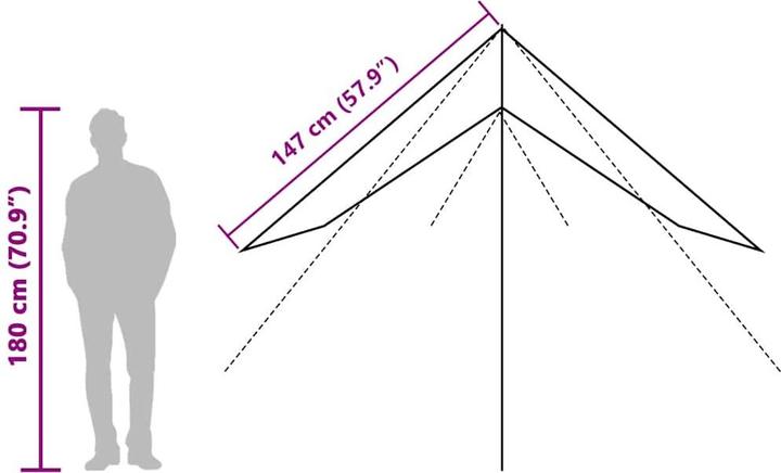 Produktbild VidaXL Tarp Wasserdicht (Tarp, 1.75 kg)