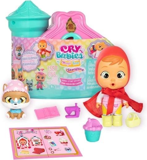 Actual product image IMC Toys Cry Babies Magic Tears 82533IM Fairytale House Collectable doll