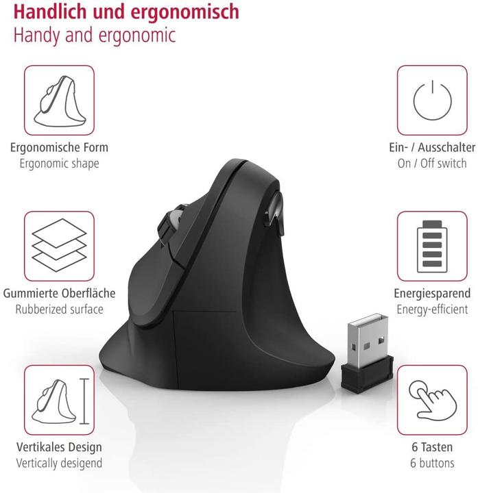 Immagine prodotto Hama EMW-500 (Senza fili)