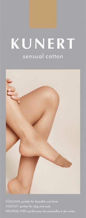 Actual product image Kunert Half-in-Shoe (3-pack) thongs, colour 355 powder, size one size (Single pack, One size)
