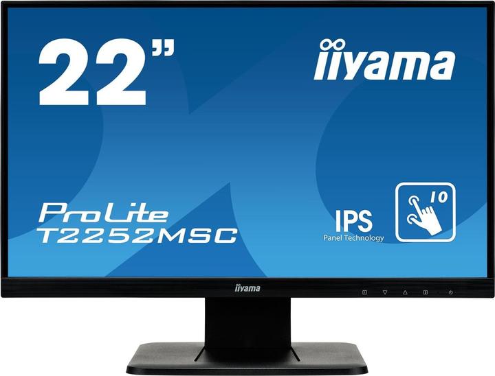 Produktbild iiyama ProLite T2252MSC-B1 (1920 x 1080 Pixel, 22")