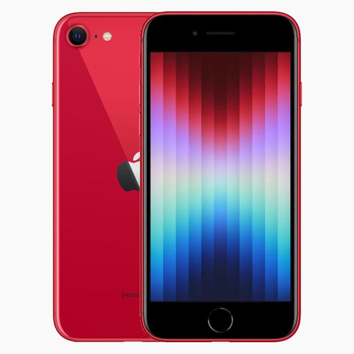 Produktbild Forza Refurbished iPhone SE 2022 (64 GB, Red, 4.70", 12 Mpx, Dual SIM, B / Sehr gut)