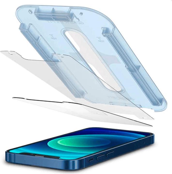 Image du produit Spigen iPhone 12 mini Verre tR EZ Fit (2Pack) (2 pièce(s), Apple iPhone 12 mini)
