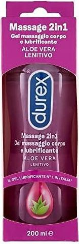 Immagine prodotto Durex Lubrificante Intimo E Da Massaggio 2 In 1 Aloe Vera 200 ml (200 ml)
