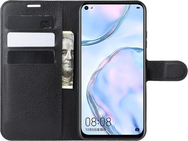 Produktbild MU Classic Litchi Leder Bookcover Series (Huawei P40 Lite)