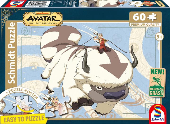 Immagine prodotto Schmidt Spiele Avatar, Appa und Aang 60 Teile (60 pezzi)