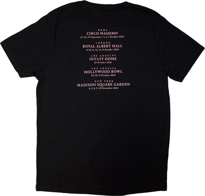 Actual product image Universal Textiles Unisex Adult Luck & Strange London Back Print T-Shirt (M)