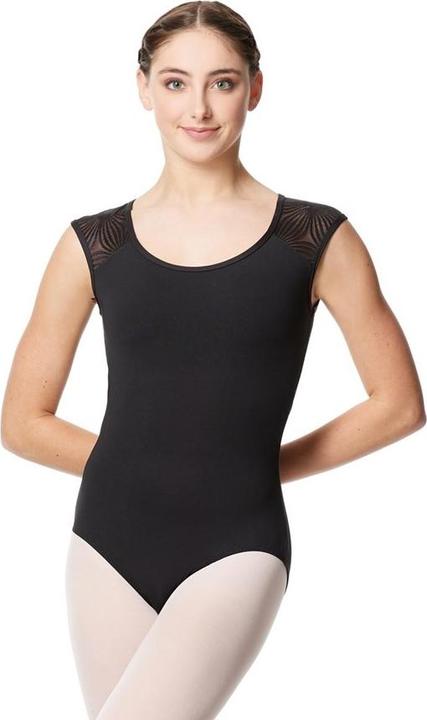 Lulli Trikot mit Blumennetz-Kappenärmeln (M)