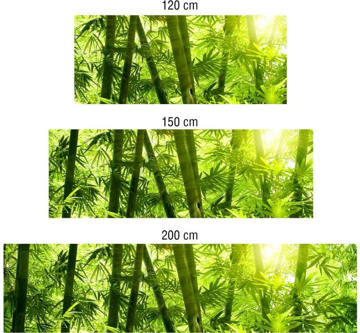 Image du produit Trenddeko Soleil dans la forêt de bambous (50 x 120 cm)