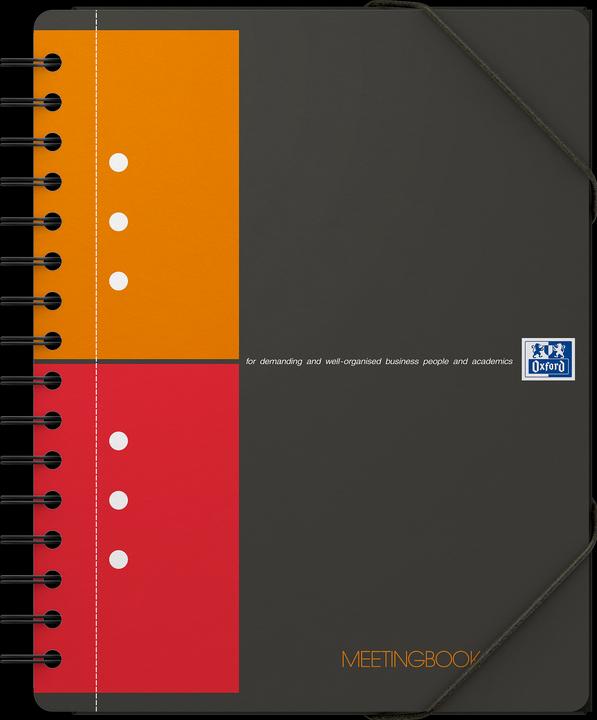 Actual product image Oxford Meetingbook (A5+, Checked, Soft cover)