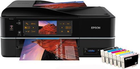 Epson Stylus PX820FWD, all-in-one, touchscreen, WLAN, fax (Inktpatroon, Kleur)