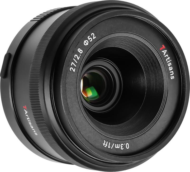 Actual product image 7artisans 27mm f/2.8 Sony E (Sony E, APS-C / DX)